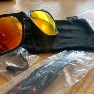 Ray Ban black ink prism ruby